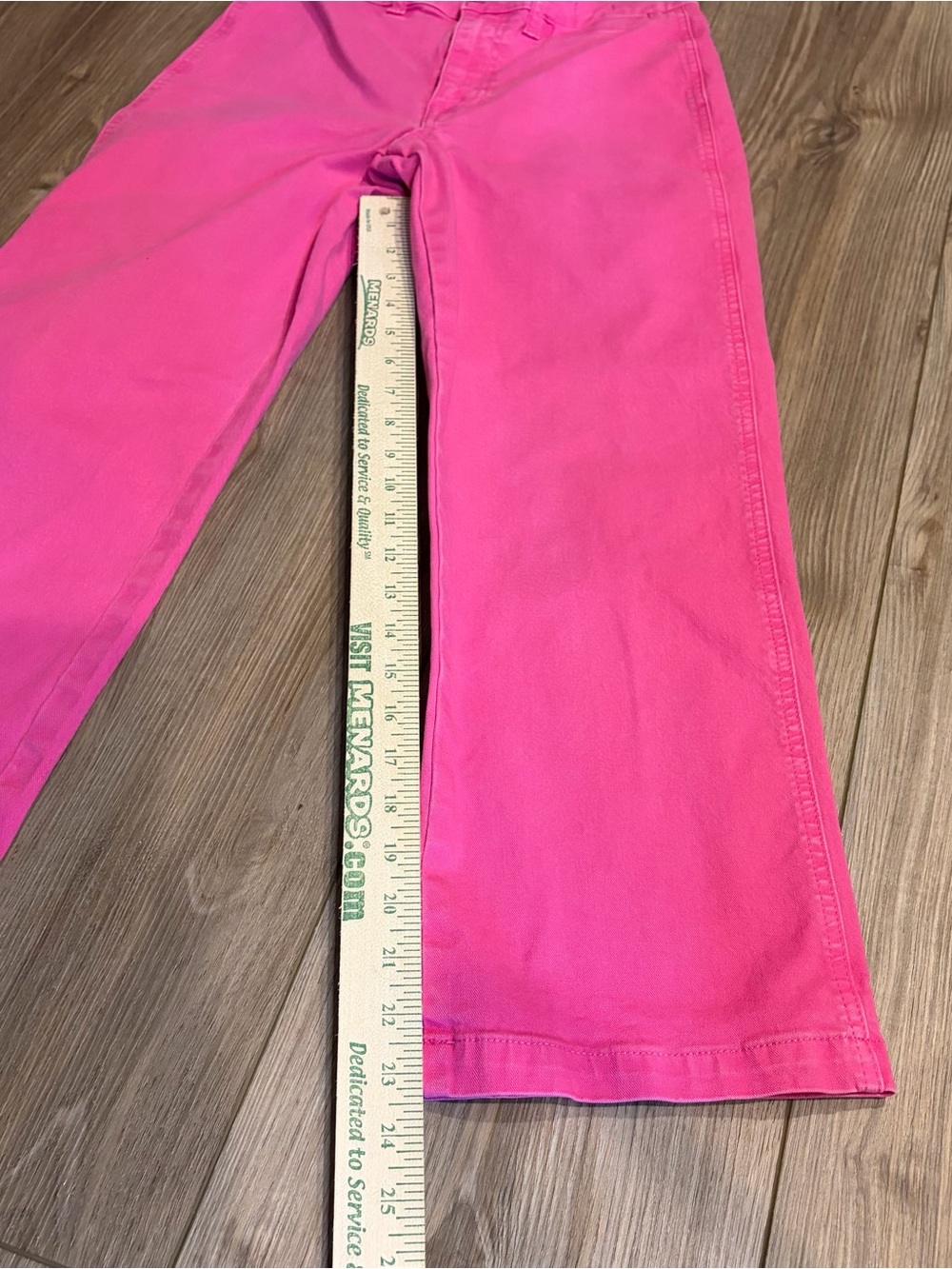 J Crew Hot Pink Jeans Size 27 - Picture 7 of 8